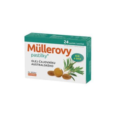 DR.MULLER pharma Müllerovy pastilky s TTO 24ks